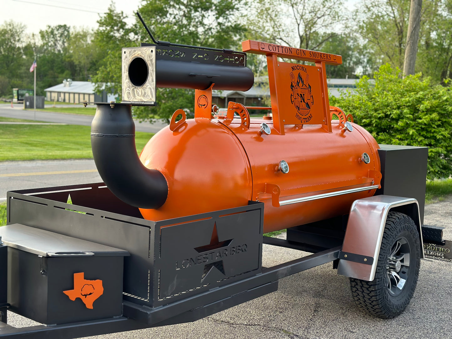 250 Gallon Pit Smoker
