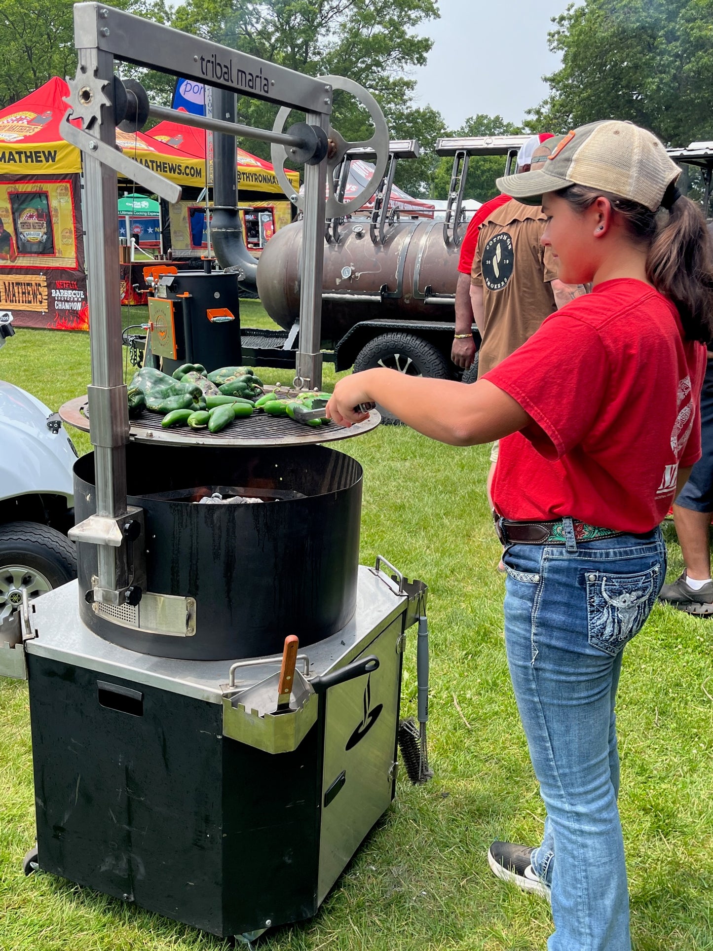 Tribal Fire Grill- Charcoal Patio Model