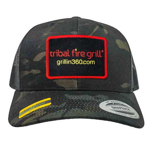 Hat with TFG logo patch