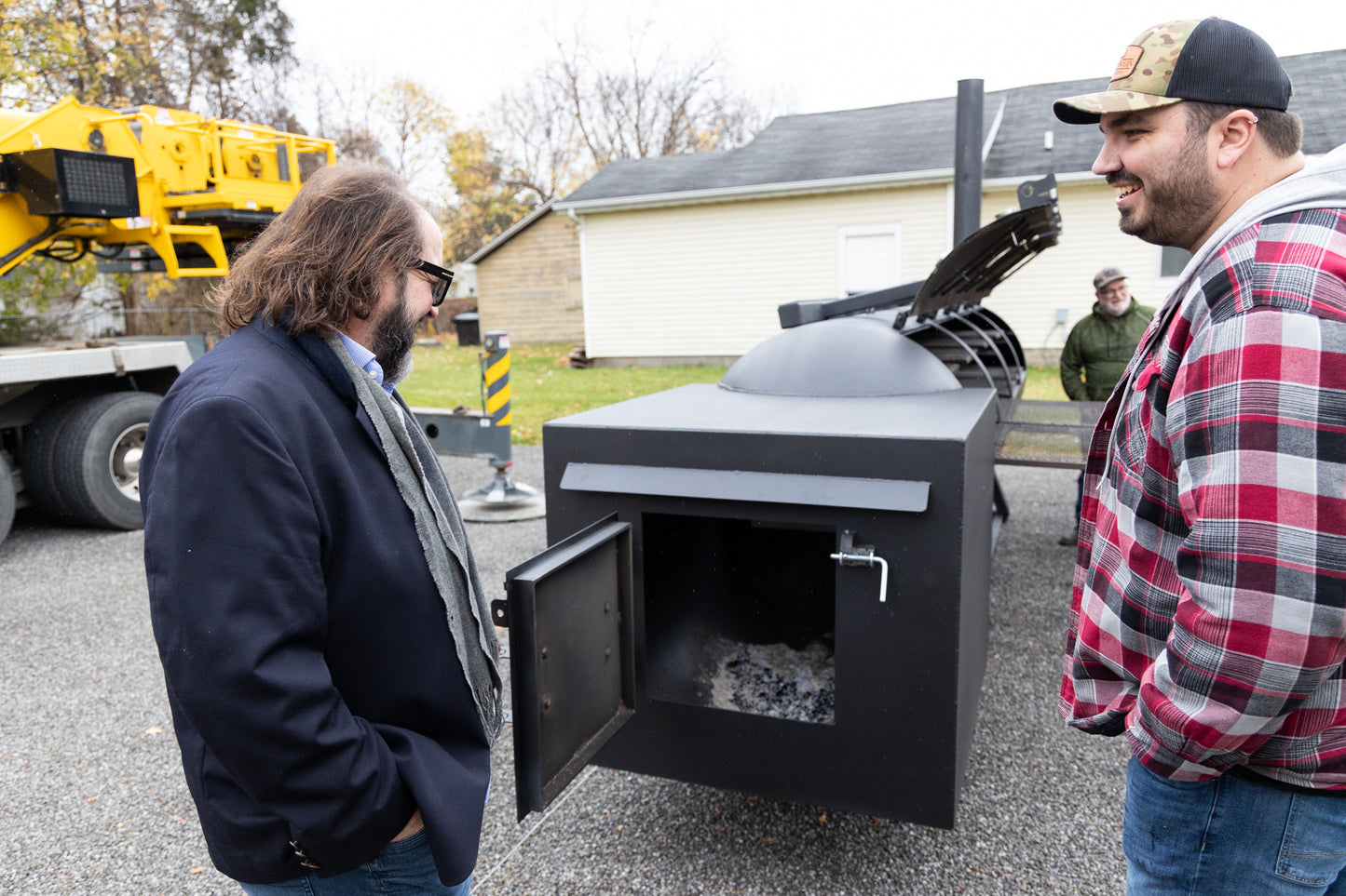 1000 Gallon Pit Smoker