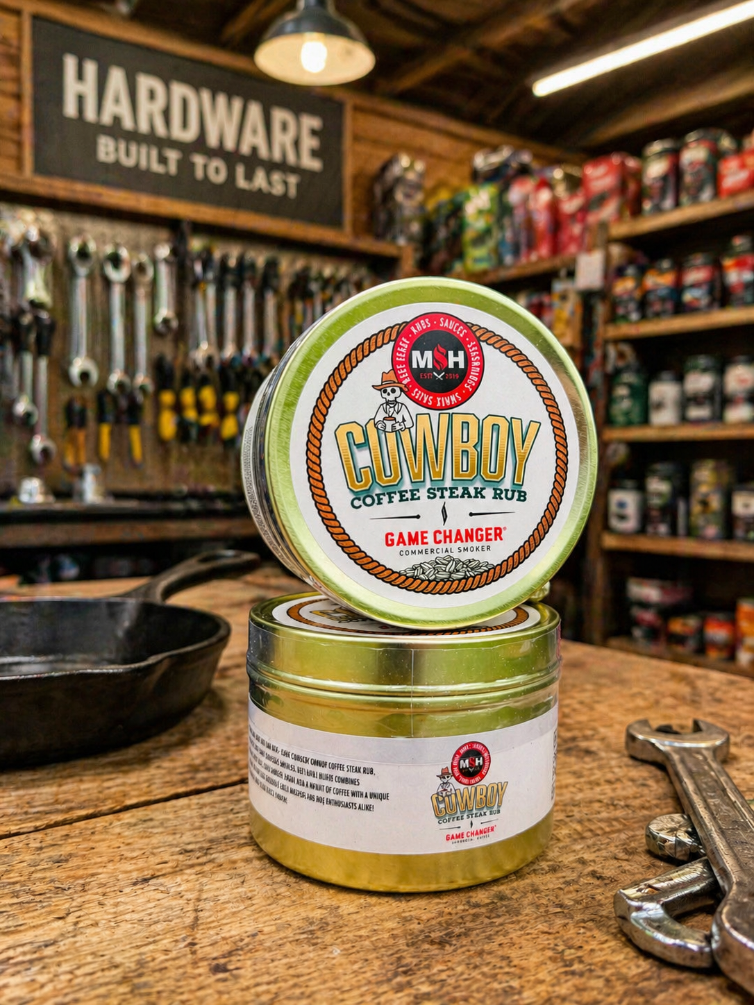Cowboy Coffee Steak Rub - MSH