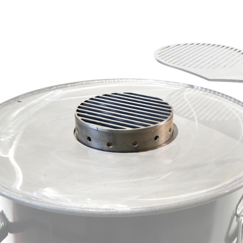 Raised Center Grate