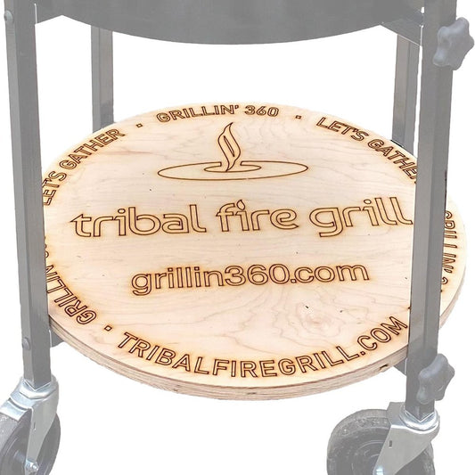 Wooden Shelf with TFG logo: Backyard Bundle ONLY